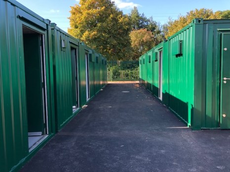 Supply and Installation of Changing Rooms and Associated Foundation and Service Works 