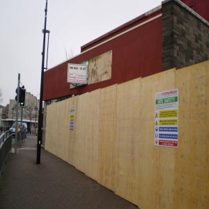 Blaneau Gwent Demolition of Retail Store